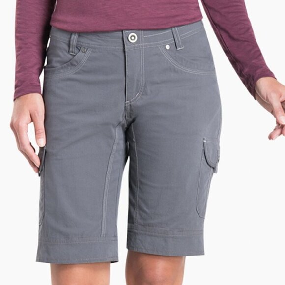 Kuhl Splash 10 Inch Hiking Shorts Shadow Gray Size 6 - Picture 1 of 8